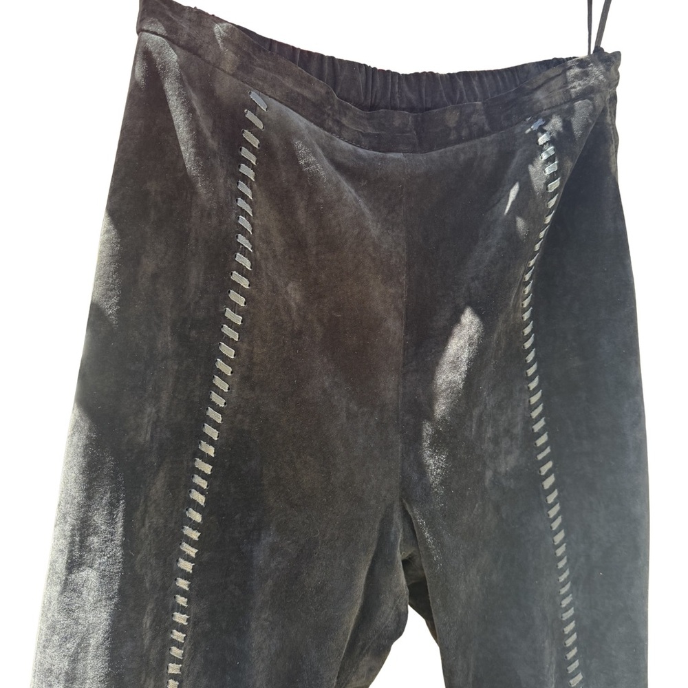 Black Women’s Suede Pants